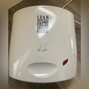 George Foreman Lean Mean Fat Grilling Machine - White